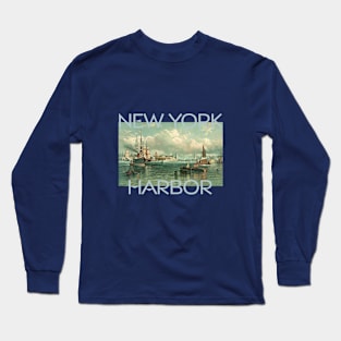 New York Harbor Long Sleeve T-Shirt